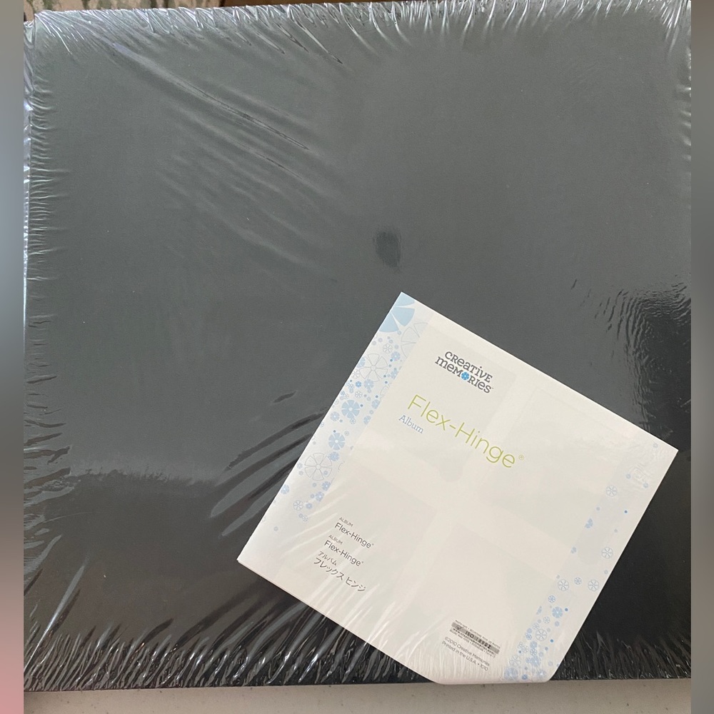 Creative Memories 12x12 album cover - black cloth